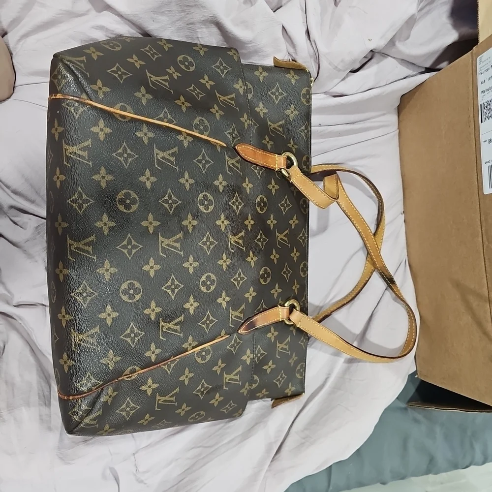 Louis Vuitton Totally Mm Monogram Brown Tote Bag - Picture 5 of 10